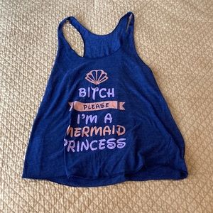 Mermaid Tank Top by American Apparel.  Size Large